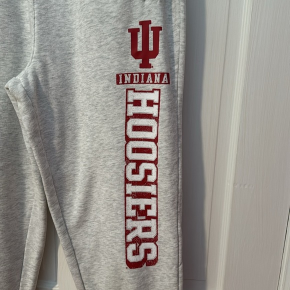 Indiana University IU Light Gray Sweatpants L 36/38 Proedge by Knights Apparel - Picture 2 of 11